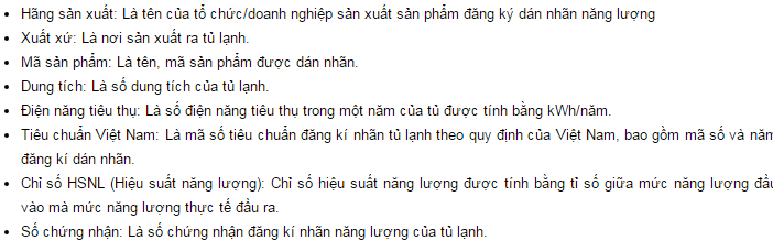 Dán nhãn năng lượng cho máy giặt