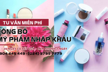 Các bước công bố mỹ phẩm nhập khẩu