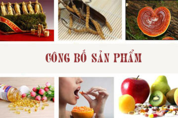 Danh mục sản phẩm tự công bố trước khi lưu hành