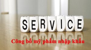 Hướng dẫn làm thủ tục công bố mỹ phẩm nhập khẩu